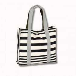TOTE CABAS EMIE - ADOUR NOIR