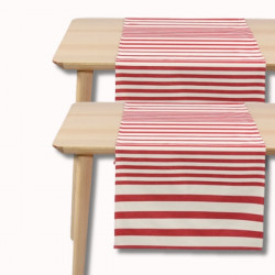 Duo jeté de table coton 155...