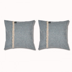 Duo coussins 40x40cm Pic...
