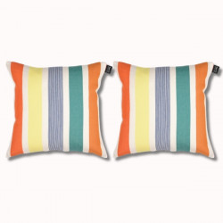 Duo coussins 40x40cm Garlin...