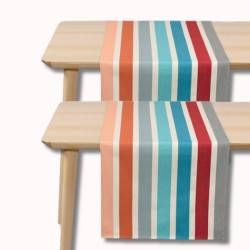 Duo jeté de table coton 155...