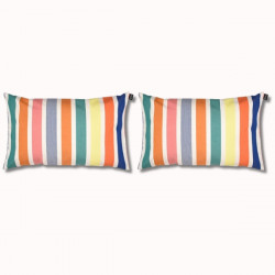 Duo coussins 70x45cm Garlin...