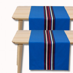 Duo jeté de table coton 155...