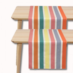 Duo jeté de table coton 155...