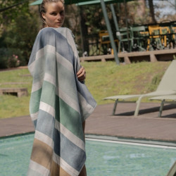 Fouta éponge 100x180cm -...