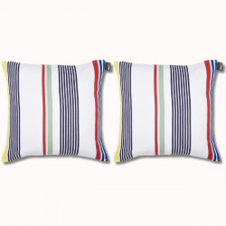 Duo coussins 40x40cm Gastes
