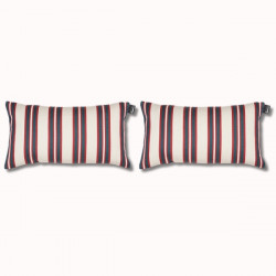 Duo coussins 25x45cm Ossages 3