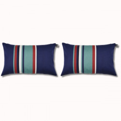 Duo coussins 70x45cm Mimbaste