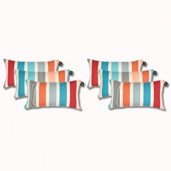 Duo coussins 25x45cm Garlin...