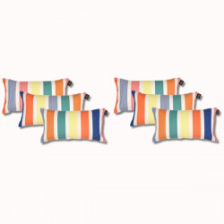 Duo coussins 25x45cm Garlin...