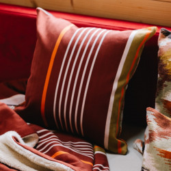 COUSSIN 40x40 cm BIFACE -...