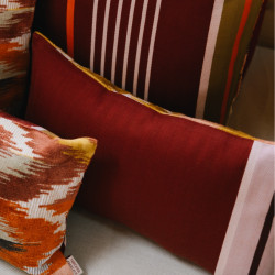 COUSSIN 45x25 cm BIFACE -...