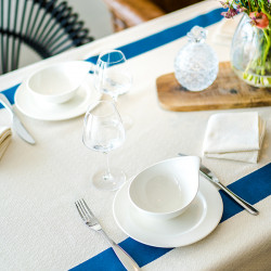 Nappe en coton - BEARN BLEU...