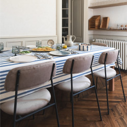 NAPPE EN COTON - ADOUR BLEU