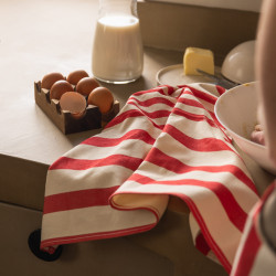 TORCHON 70x50cm - ADOUR ROUGE