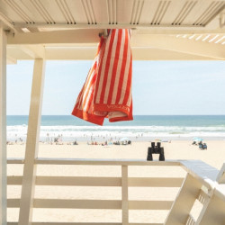 Drap de plage velours...