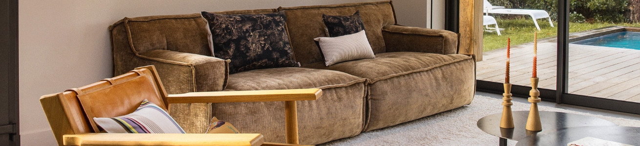 Coussins tissus originaux et confortables - Artiga