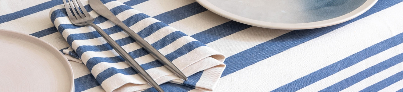 Serviettes de table coton et lin en promo | Artiga