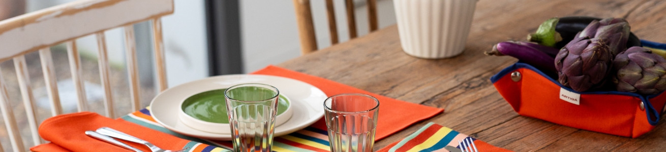 Panières en coton fabrication française - Artiga