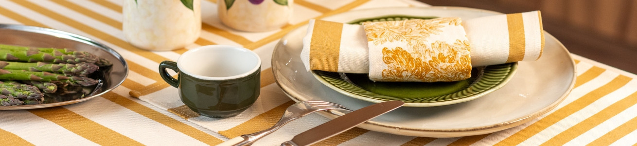 Adour Curry x Tree for Two | Toile Artiga x Thévenon