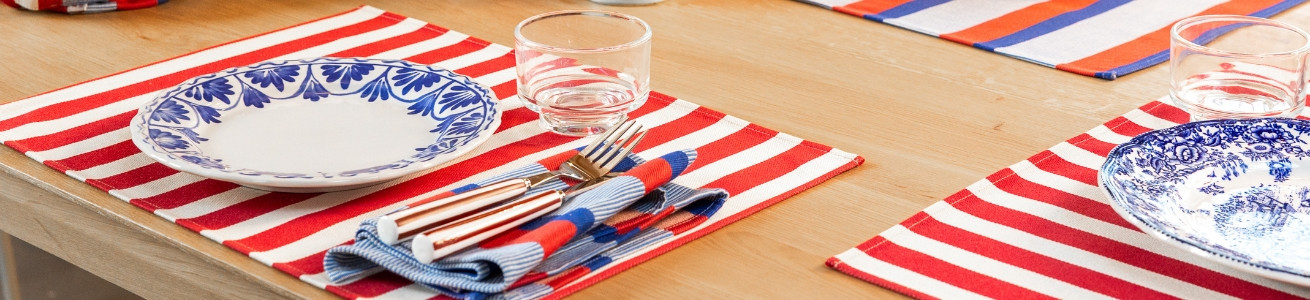 Moustey | Toile rayée élégante d’inspiration française Artiga