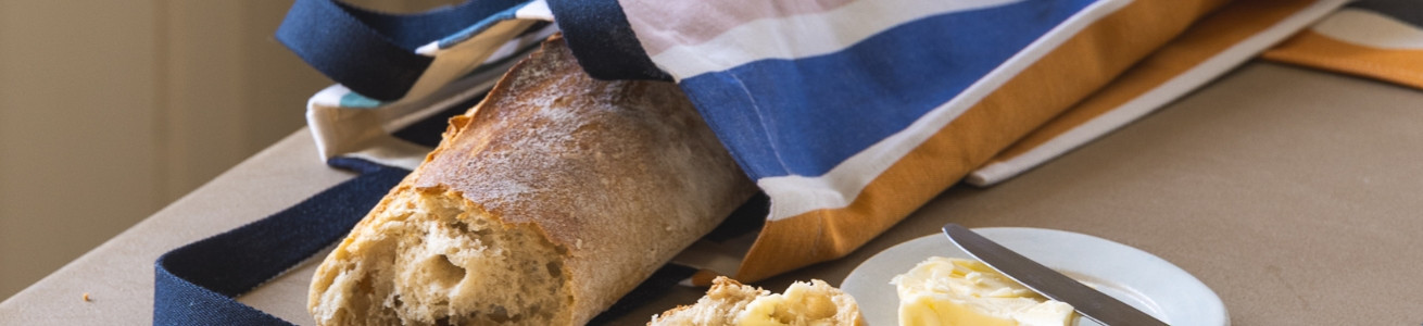 Sac à pain tissu coton – sac baguette 62 cm | Artiga