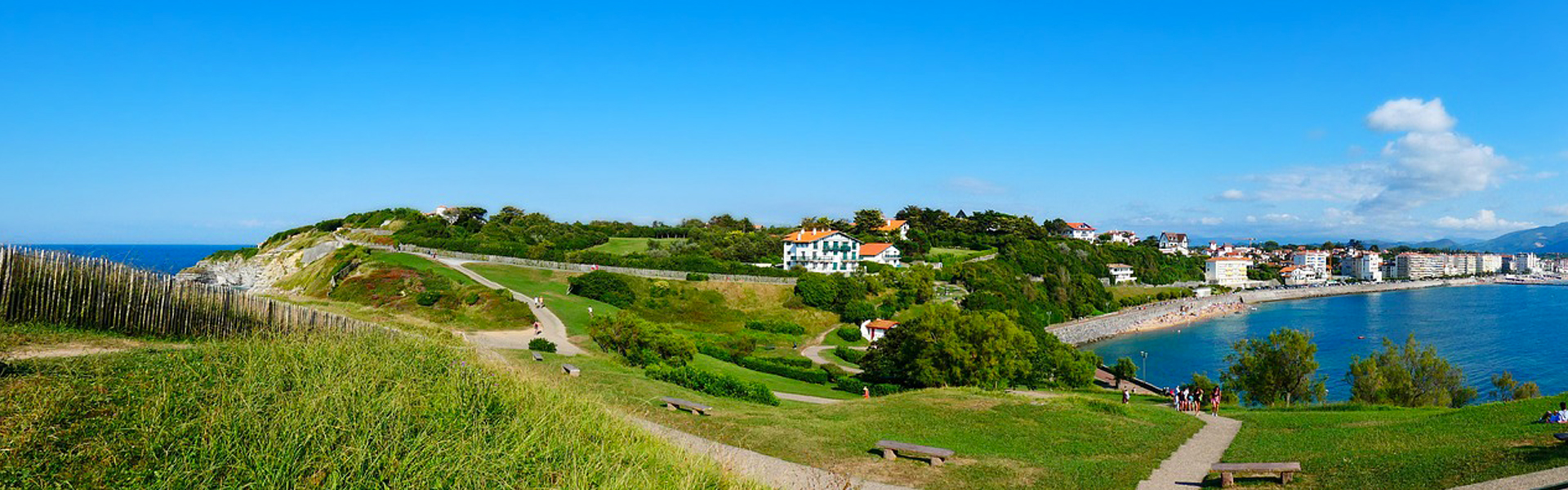 Paysage pays basque