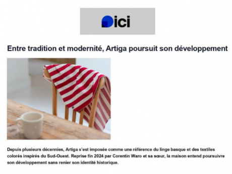 Artiga dans Ici France Bleu